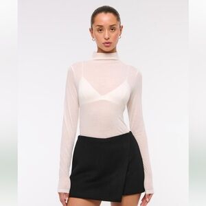 Abercrombie & Fitch Black Mini Skirt